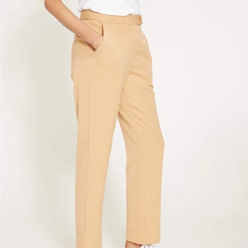 Universal Standard trouser - Camel coloured, size S (US 14-16)